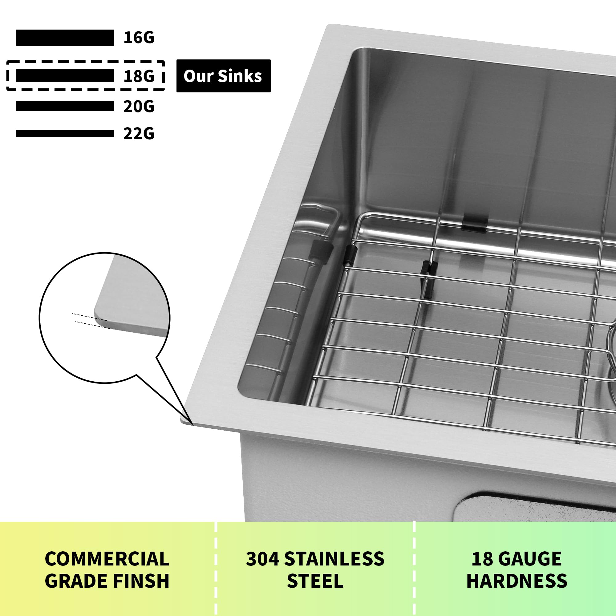 27 Inch RV Sink，27